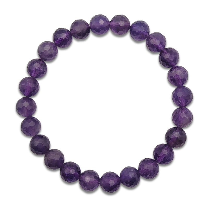 Amethyst Cutting Bracelet